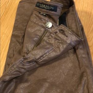 Liver Pool brand brown glitter jeans